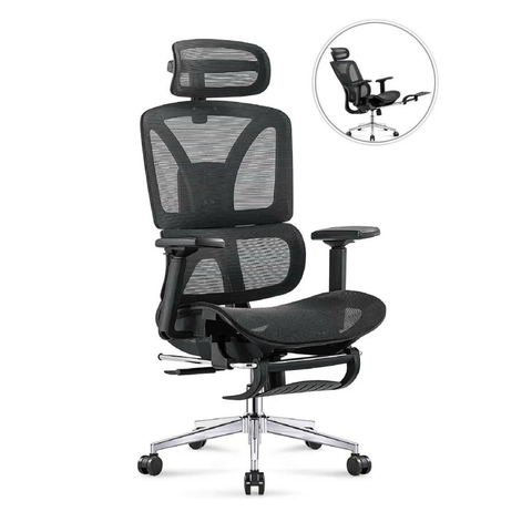 Ghế Công Thái Học IGM902 cao cấp, điều chỉnh linh hoạt, thiết kế hiện đại.