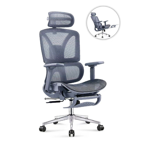 Ghế Công Thái Học IGM902 cao cấp, điều chỉnh linh hoạt, thiết kế hiện đại.