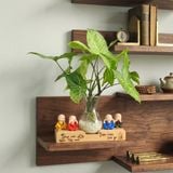 Kệ Bút kèm lọ thủy tinh và chú tiểu mẫu TO2 