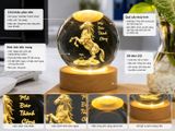  Kệ bút kèm lọ thủy tinh và quả cầu phale 