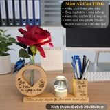  Kệ bút kèm quả cầu phale mẫu A5 