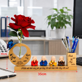  Kệ bút kèm sét Tứ Không mẫu M3VIP 