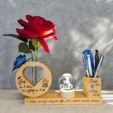  Kệ bút kèm quả cầu phale mẫu A5 