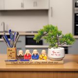  Kệ bút kèm chậu cây mẫu CAY2 