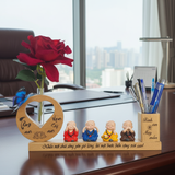  Kệ bút kèm sét Tứ Không mẫu M3VIP 