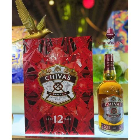  RƯỢU CHIVAS 12 NĂM - HỘP QUÀ TẾT 2026 