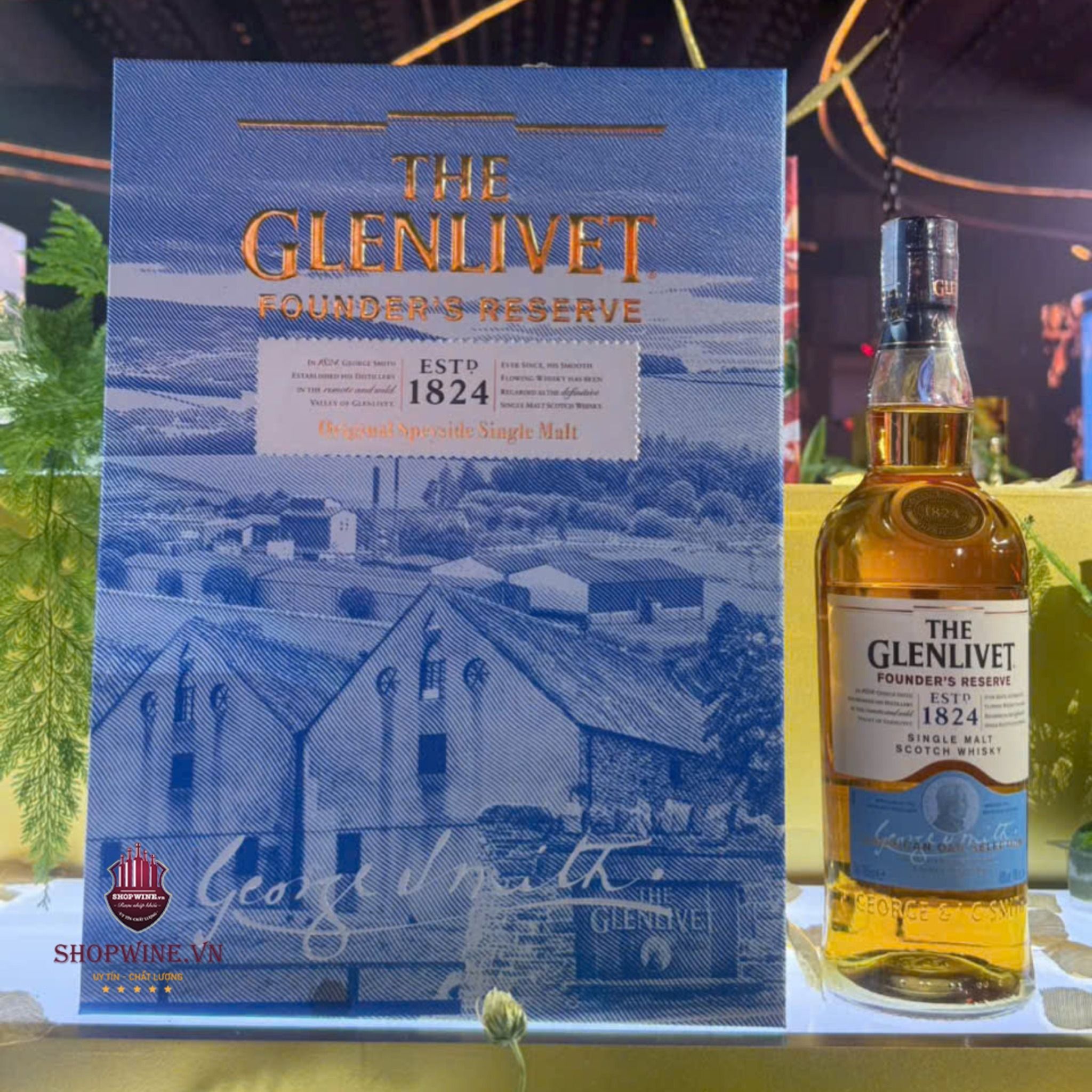  Rượu Glenlivet 1824 - Hộp quà Tết 2026 