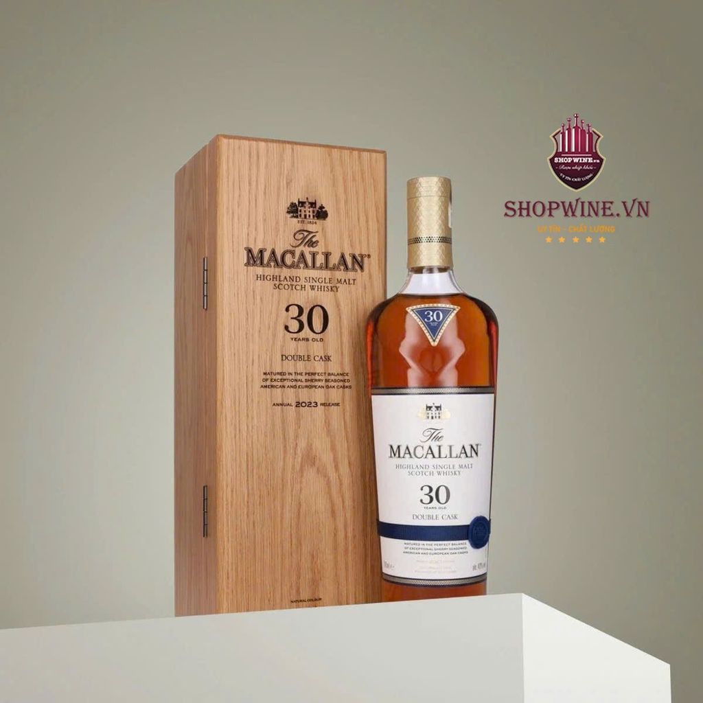  Rượu Macallan 30 Double Cask 700ml 