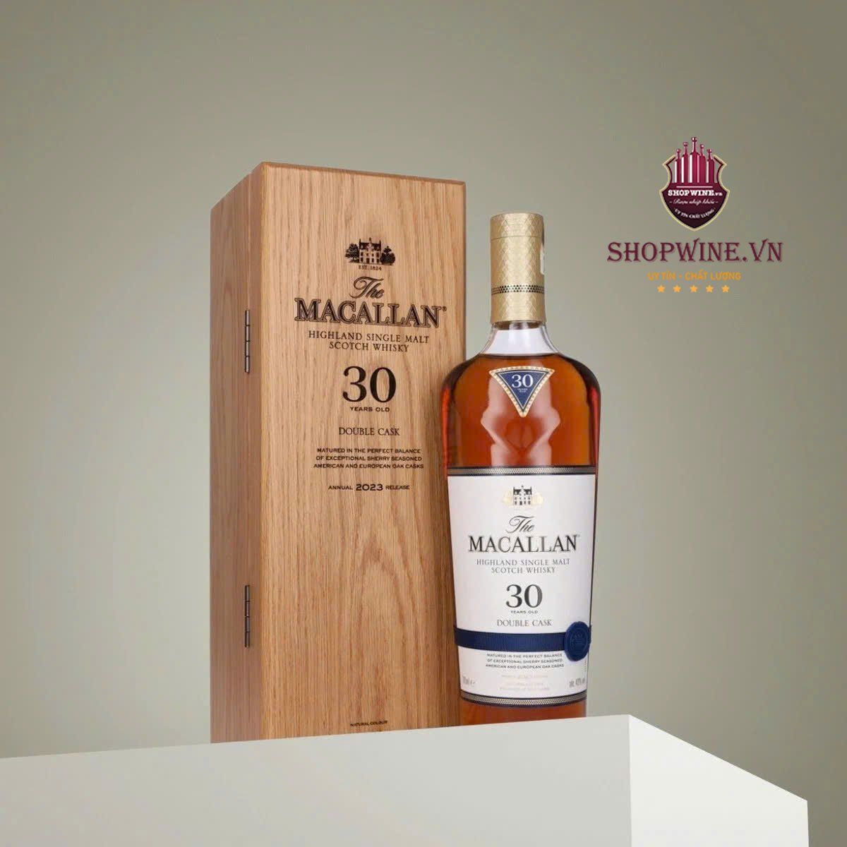  Rượu Macallan 30 Double Cask 700ml 