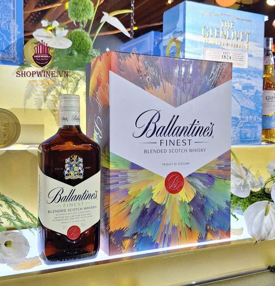  Rượu Ballantines Finest Hộp quà tết 2026 