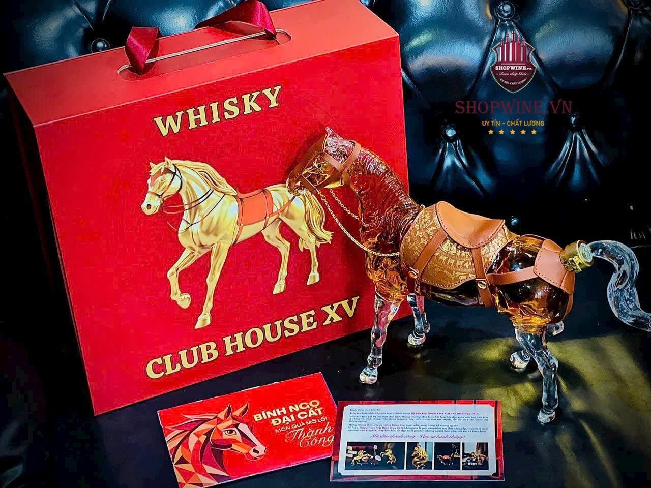  RƯỢU LINH VẬT NGỰA - LONG MÃ ĐẠI VIỆT 