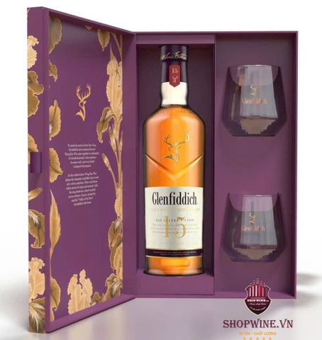  Rượu Glenfiddich 15 Year Old Solera Hộp Quà Tết 2026 