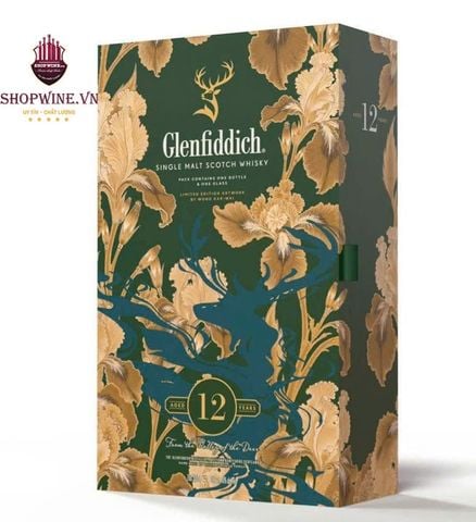  Rượu Glenfiddich 12 Year Old Hộp Quà Tết 2026 