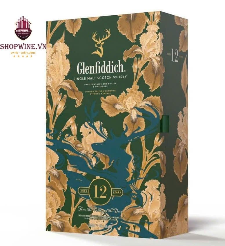  Rượu Glenfiddich 12 Year Old Hộp Quà Tết 2026 