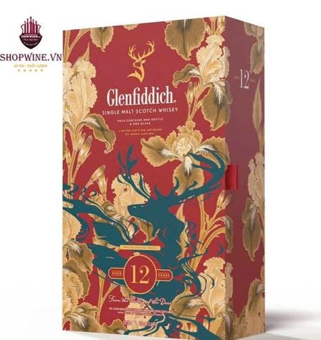  Rượu Glenfiddich 12 Amontillado Sherry Cask Hộp Quà Tết 2026 