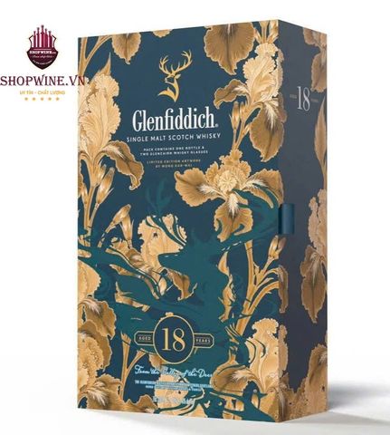  Rượu Glenfiddich 18 Year Old Small Batch Hộp Quà Tết 2026 