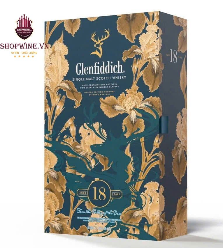  Rượu Glenfiddich 18 Year Old Small Batch Hộp Quà Tết 2026 