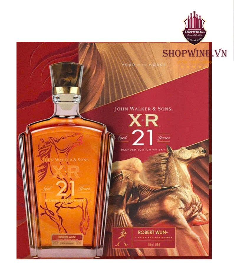 Rượu John Walker & Sons XR 21 Năm Robert Wun – Phiên Bản Tết 2026 