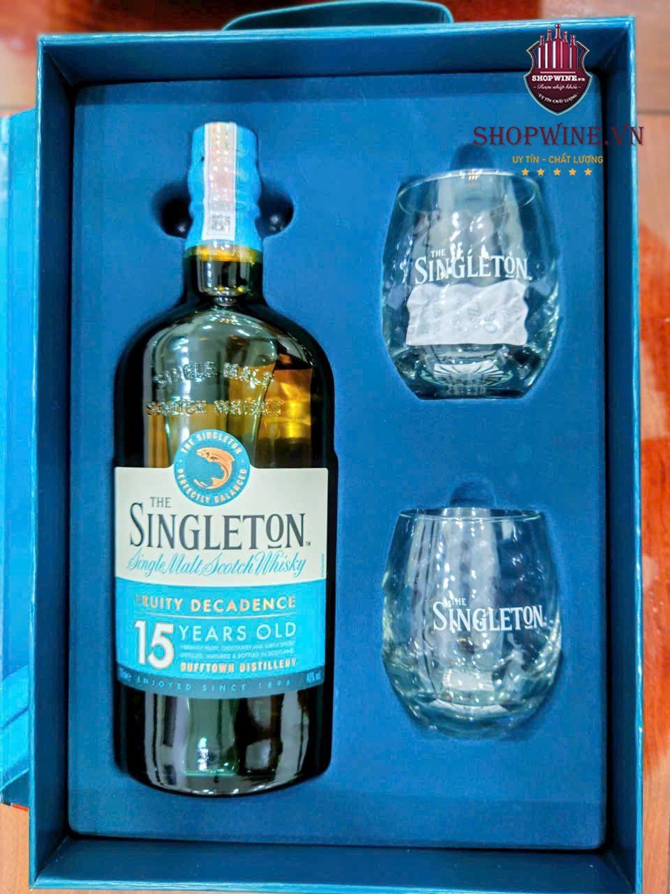  Rượu Singleton 15 Năm - Hộp Quà Tết 2026 