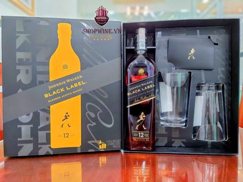  Rượu Johnnie Walker Black Label - Hộp quà tết 2026 