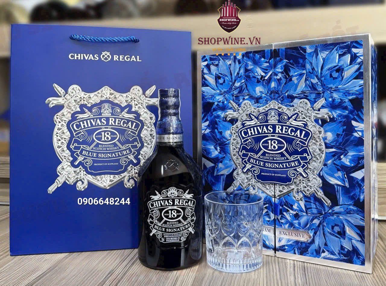  RƯỢU CHIVAS 18 BLUE - HỘP QUÀ TẾT 2026 