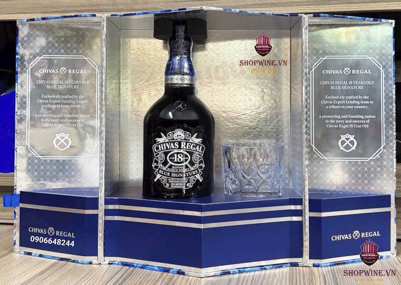  RƯỢU CHIVAS 18 BLUE - HỘP QUÀ TẾT 2026 