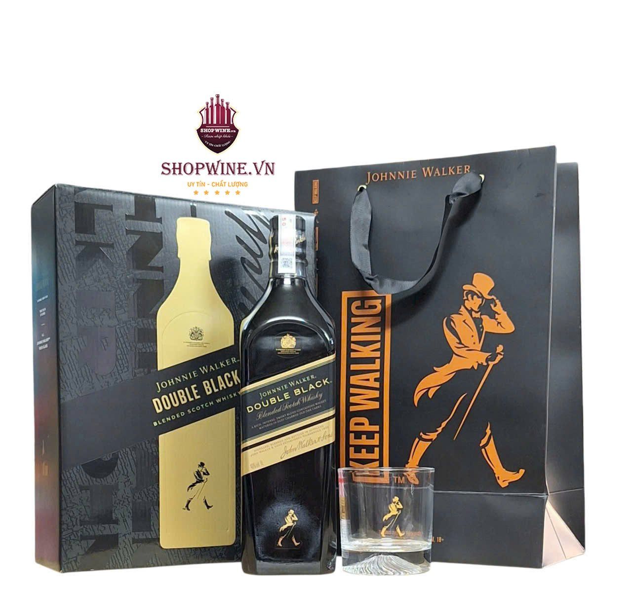  Rượu Johnnie Walker double black - Hộp quà tết 2026 