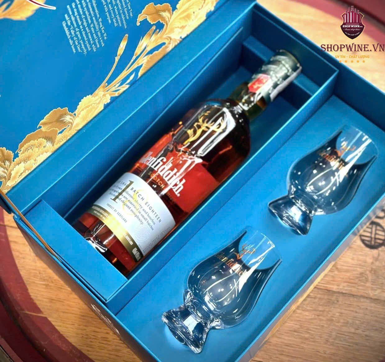  Rượu Glenfiddich 18 Year Old Small Batch Hộp Quà Tết 2026 