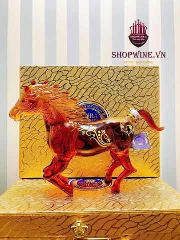  RƯỢU LINH VẬT NGỰA 2026 - MẪU NGỰA PHI 4 CHÂN 