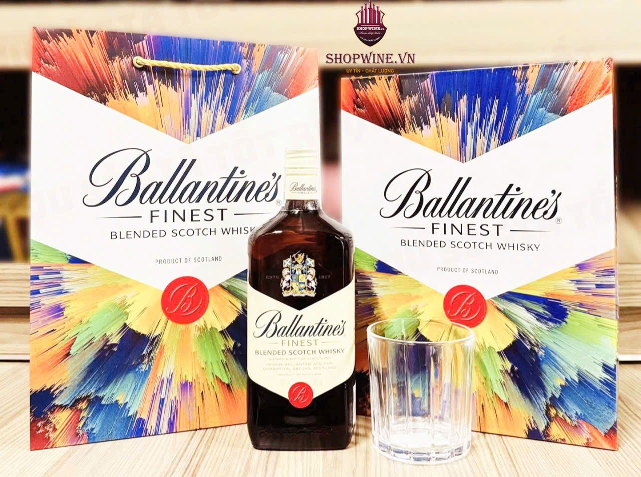  Rượu Ballantines Finest Hộp quà tết 2026 