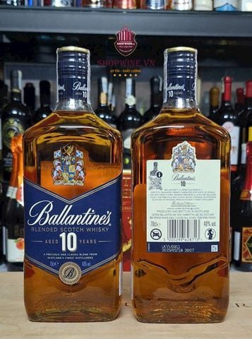  Rượu Ballantines's 10 năm 