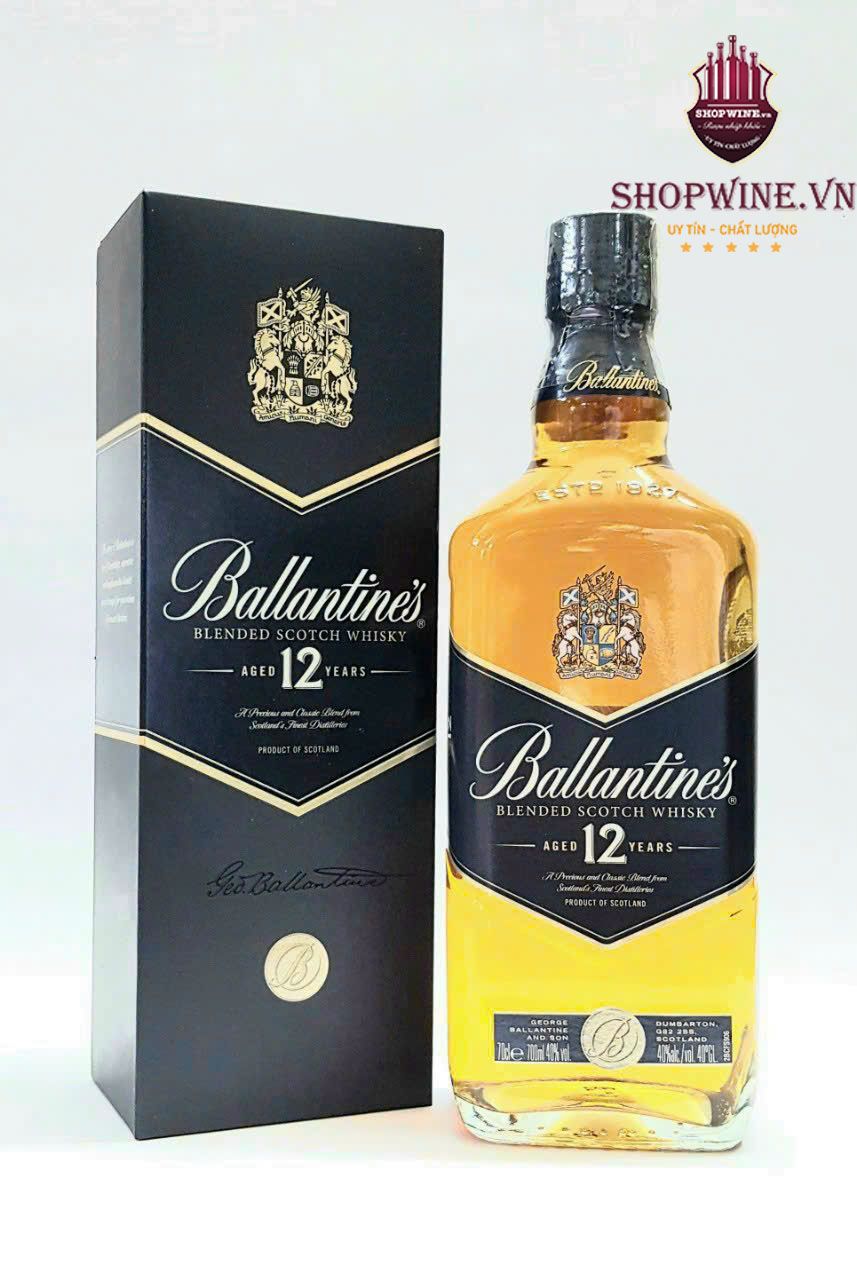  Rượu Ballantines 12 năm 700ml 