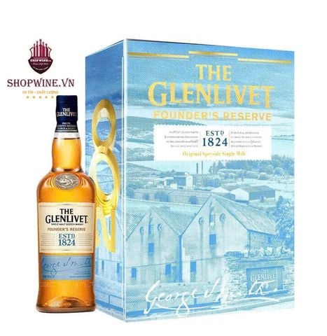  Rượu Glenlivet 1824 - Hộp quà Tết 2026 