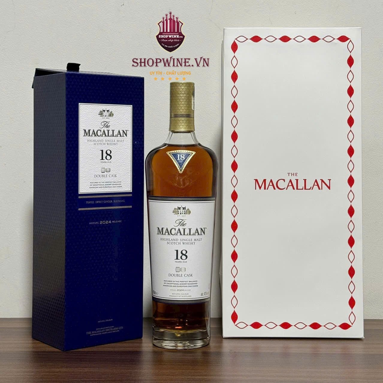  Rượu Macallan 18 Double Cask 700ml 