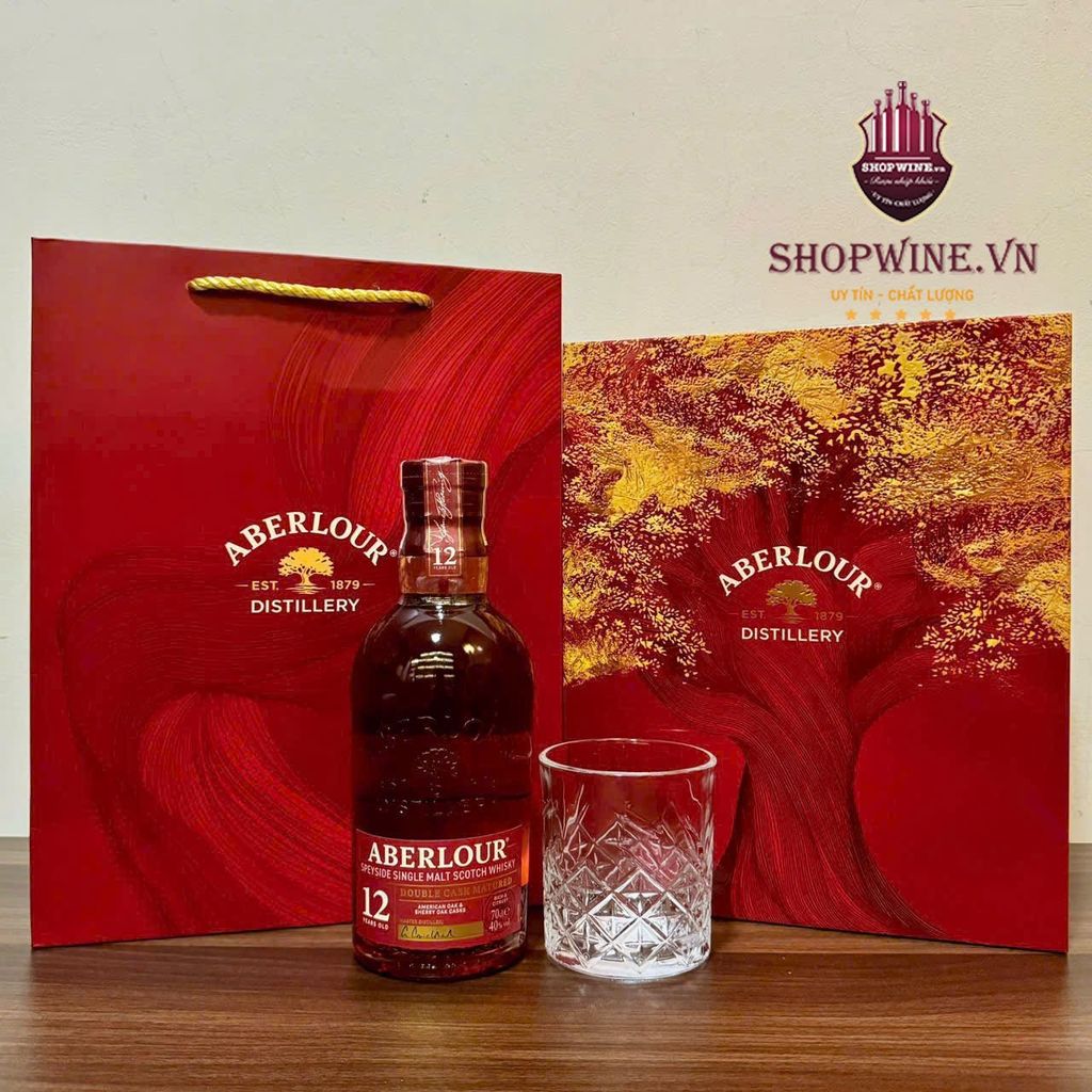  Rượu Aberlour 12 năm - Hộp quà Tết 2026 