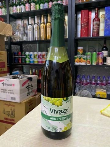  NƯỚC ÉP VIVAZZ SPARKLING JUICE - NHO XANH 