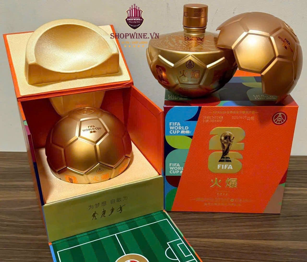  Ngũ lương dịch phiên bản quả bóng vàng World Cup 