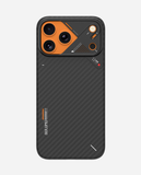  Ốp Lưng AULUMU A16| A17 Aramid Fiber - Khoét Viền Tích Hợp Sạc Từ Tính Cho iP 16 Pro| 16 Pro Max| 17 Pro| 17 Pro Max 