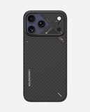  Ốp Lưng AULUMU A16| A17 Aramid Fiber - Khoét Viền Tích Hợp Sạc Từ Tính Cho iP 16 Pro| 16 Pro Max| 17 Pro| 17 Pro Max 