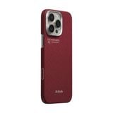  Ốp PITAKA Harvard Crimson Bản Hở Viền Có Nút Control – Siêu Phẩm Từ Sợi Aramid Dệt cho iPhone 16 Pro Max | 17 Pro | 17 Pro Max 