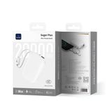  Pin Dự Phòng Wiwu Sugar Plus 20.000 mAh Tích Hợp Sẵn Cáp USB-C iPhone Màn Hình LED Hỗ Trợ Sạc Nhanh PD/QC 22.5W Chính Hãng 