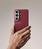  [S26Ultra] Ốp PITAKA Harvard Crimson Bản Hở Viền Có Nút Aaron – Siêu Phẩm Từ Sợi Aramid Dệt Chính Hãng Bảo Hành 12 Tháng 