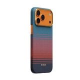  Ốp PITAKA Sunset 2.0 California Dream 03 Bản Hở Viền Có Nút Control – Siêu Phẩm Từ Sợi Aramid Dệt cho iPhone 17 Series 