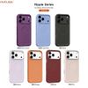  Ốp Mutural Ripple Lưng Vân 3D Viền Camera Đính Đá Tích Hợp Sạc Từ Tính Chính Hãng Cho iPhone 18|17 Pro Max 