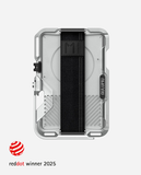  Ví Kim Loại Hít Nam Châm Aulumu G03 Đựng Thẻ| CCCD Tích Hợp Giá Đỡ| Chống Trộm RFID Cao Cấp Chính Hãng cho iPhone 