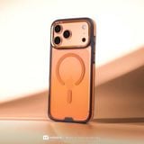  Ốp Hoda Multicolor Chống Sốc Đạt Chuẩn Quân Đội Tích Hợp Sạc Không Dây Cao Cấp Chính Hãng cho iPhone 17 Pro Max| 16 Pro 