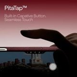  Ốp PITAKA Harvard Crimson Bản Hở Viền Có Nút Control – Siêu Phẩm Từ Sợi Aramid Dệt cho iPhone 16 Pro Max | 17 Pro | 17 Pro Max 
