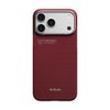  Ốp PITAKA Harvard Crimson Bản Hở Viền Có Nút Control – Siêu Phẩm Từ Sợi Aramid Dệt cho iPhone 16 Pro Max | 17 Pro | 17 Pro Max 
