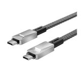  Cáp Sạc Từ Tính WiWU Cyberlink 100W Wi-C078 - Nam Châm Tự Quấn Chống Rối, Dây Dù Siêu Bền, Hỗ Trợ Sạc Nhanh PD QC Chính Hãng 