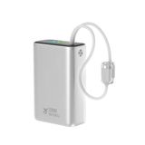  Pin Dự Phòng 20000mAh Wiwu Power Plus Wi-P092 Sẵn Cáp Sạc Nhanh PD 22,5W USB-C iPhone 